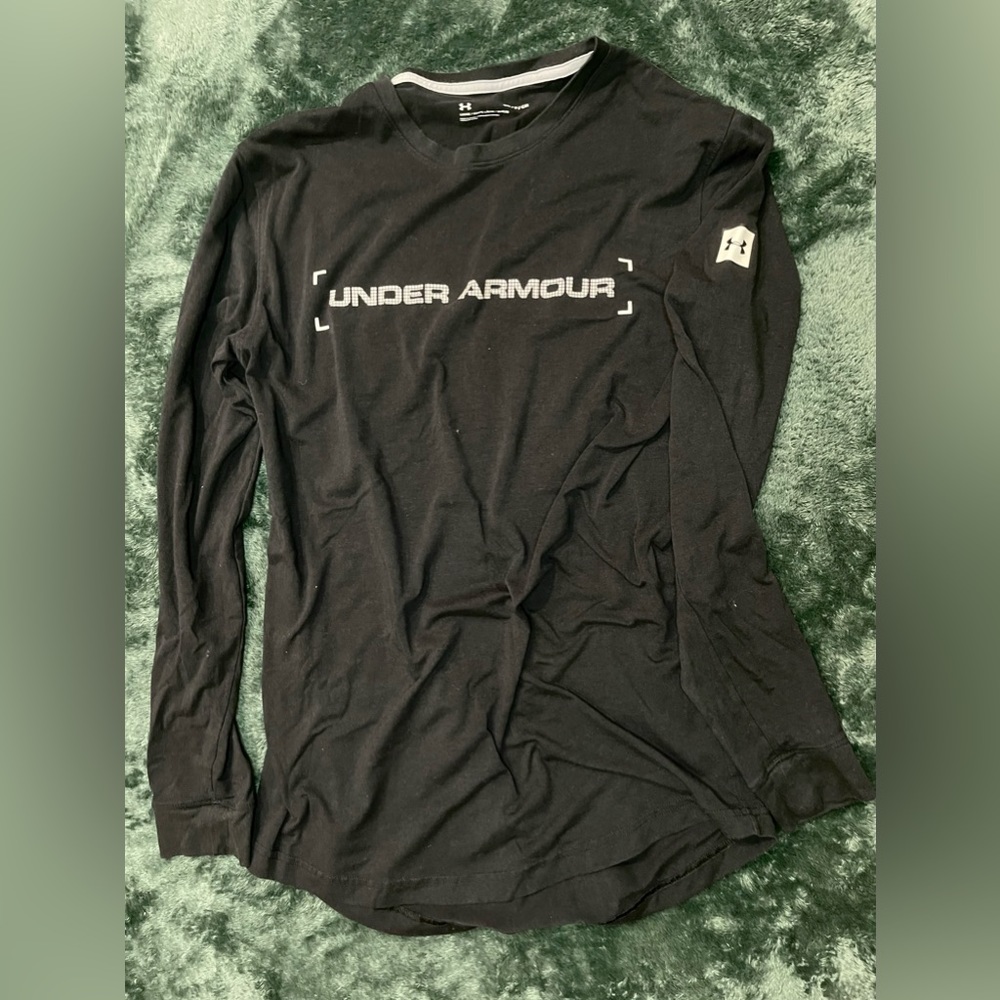 Under Armour Long Sleeve Shirt - Black, Small